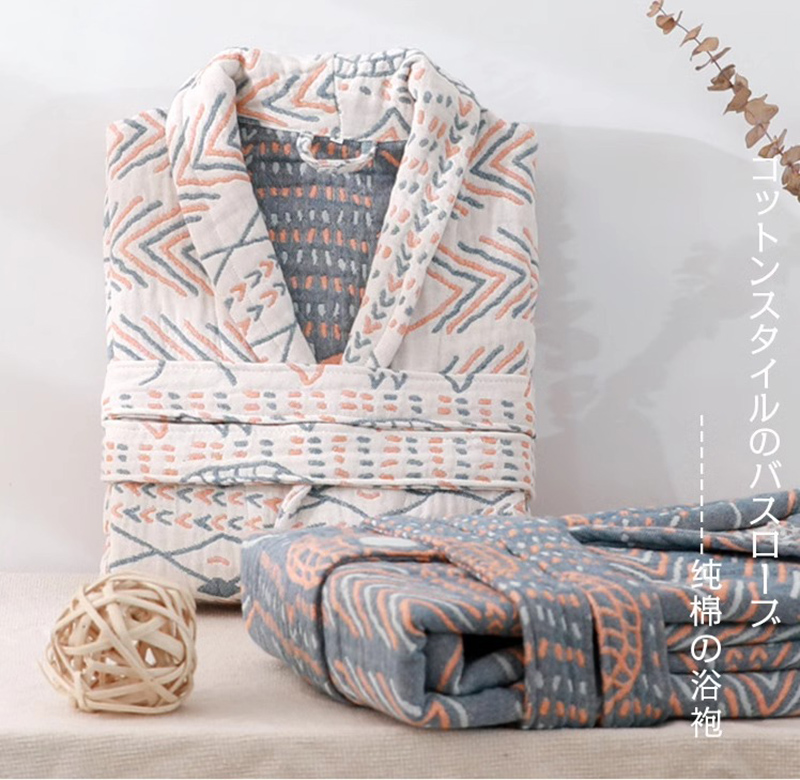 睡浴袍 無印日系兩用睡浴袍