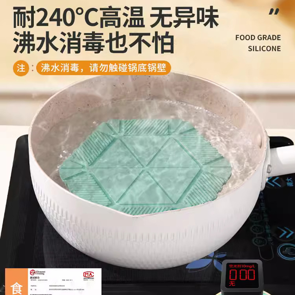 悅生活-Best buy 台灣設計外銷全球矽膠折折收納盒(隔熱墊)