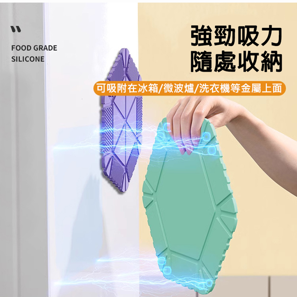 悅生活-Best buy 台灣設計外銷全球矽膠折折收納盒(隔熱墊)