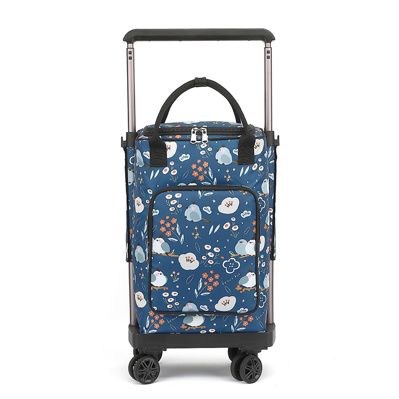 悅生活--GoTrip微旅行 寬拉桿大肚量包車可分離購物車 含掛勾款