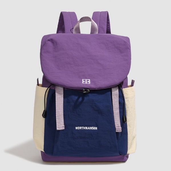 悅生活--GoTrip微旅行 輕盈撞色雙肩背包B款