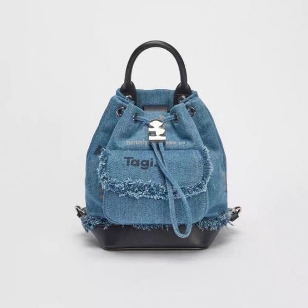 Tagi.Mini 畫家牛仔雙肩包