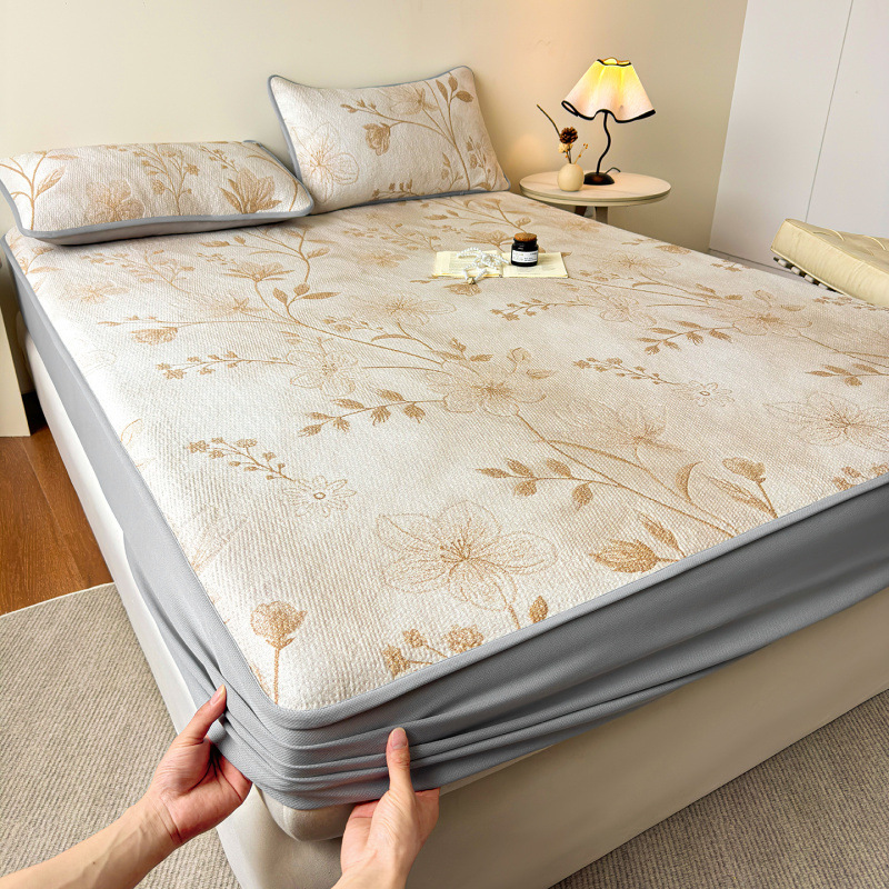 悅生活--Best buy 巴黎印象冰晶感PE中分子床包三件組