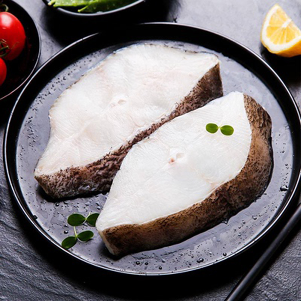 悅生活--鮮市集 格陵蘭大比目魚海のＱ嫩扁鱈300g±5%/片