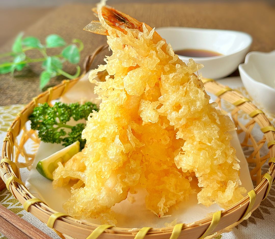 悅生活--鮮市集 飯店專用足重日式天婦羅炸蝦 40g±5%/隻 10支 / 盒