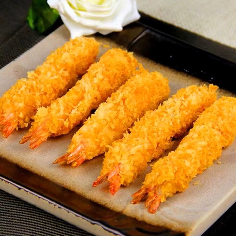 悅生活--鮮市集 飯店專用足重日式天婦羅炸蝦 40g±5%/隻 10支 / 盒